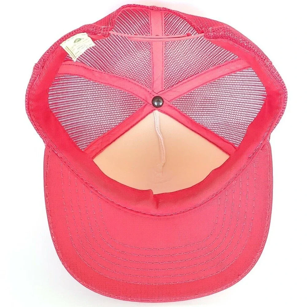 Vintage Snake River Council Snapback Mesh Hat Adjustable‎ Trucker Red White Cap